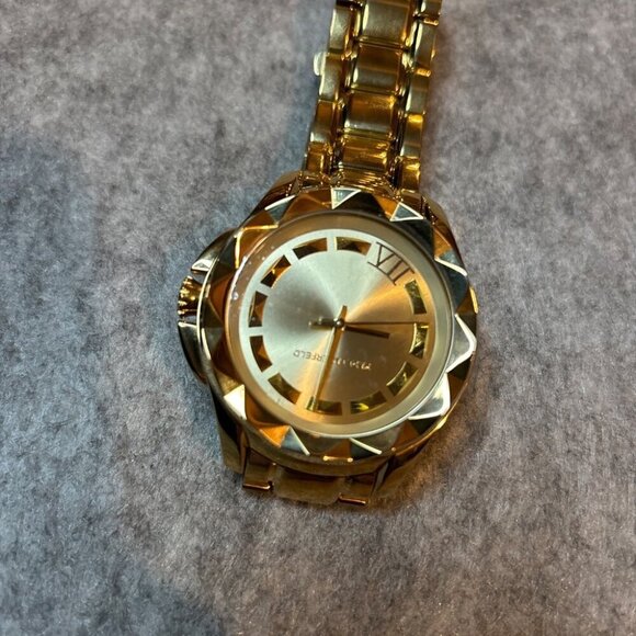 ✨ NWOT - Karl Lagerfeld Karl7 Yellow Gold-Tone 44mm Men’s Watch (Model KL1019) ✨ - Picture 12 of 12